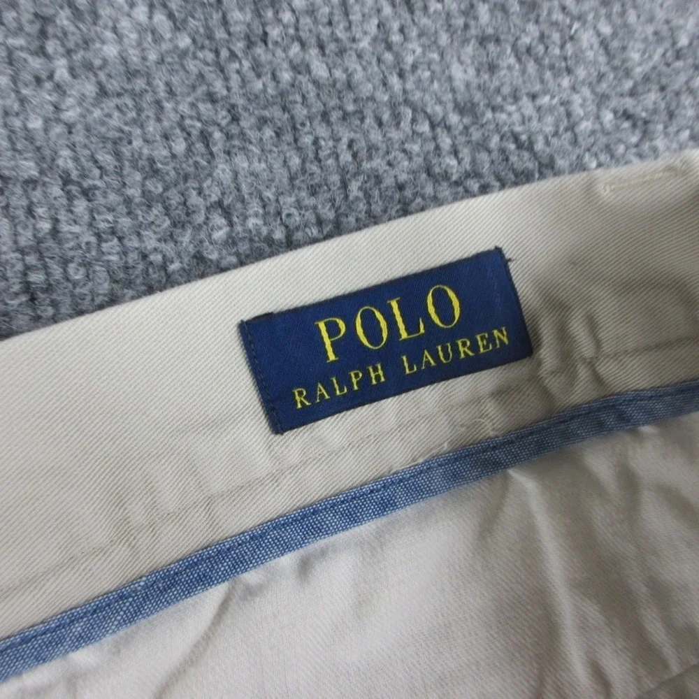 Polo Ralph Lauren Shorts Mens 35 Beige Chino 9